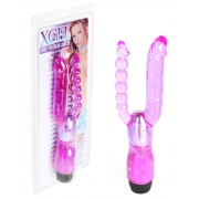 Вибратор двойной Double Penetrating (фиолетовый)