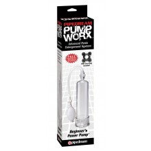 Вакуумная помпа мужская Beginners Power Pump Clear