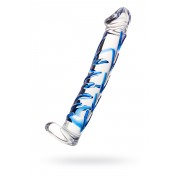 Нереалистичный фаллоимитатор из стекла Sexus Glass, 17 см.