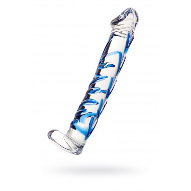 Нереалистичный фаллоимитатор из стекла Sexus Glass, 17 см.