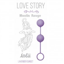 Вагинальные шарики Love Story Moulin Rouge purple