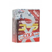 Ароматизированные презервативы Sagami Xtreme Cola №3 (3 шт)