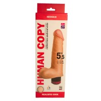 Вибратор Human Copy Realistic Cock 5,5" (17 см)