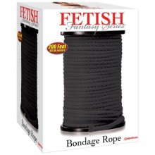 Веревка для связывания 61 м Bondage Rope Black