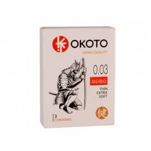 Презервативы OKOTO Thin Exstra Soft, №3
