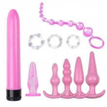 Секс набор 8 предметов ROSYLAND (розовый)