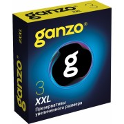 Презервативы GANZO INVISIBLE №3 BLACK EDITION (гладкие супертонкие с доп. смазкой), 3 шт. в упак.