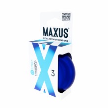 Презервативы MAXUS G SPOT № 3 X-EDITION (гладкие, двойная спираль) в кейсе