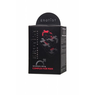 Erotist COMPLEX FOR MAN капсулы мужские для потенции, 120 шт