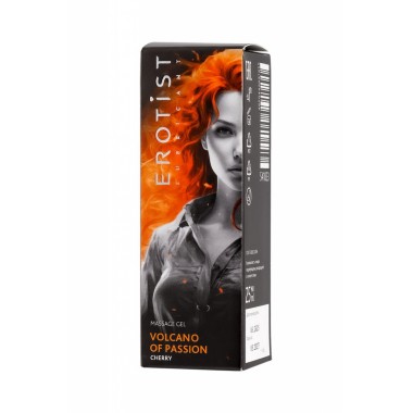 Гель с эффектом покалывания Erotist «VOLCANO OF PASSION» со вкусом вишни, 25 мл