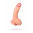 Реалистичный фаллоимитатор RealStick Elite Franklin, TPR, телесный, 18,5 см