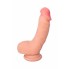 Реалистичный фаллоимитатор RealStick Elite Franklin, TPR, телесный, 18,5 см
