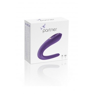 Массажер для пар Partner (10 режимов , баклажановый )