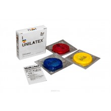 Презервативы UNILATEX мультифрукт (3 шт.) 