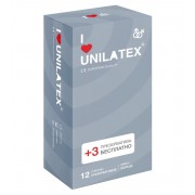 Презервативы UNILATEX ребристые (12 шт) 