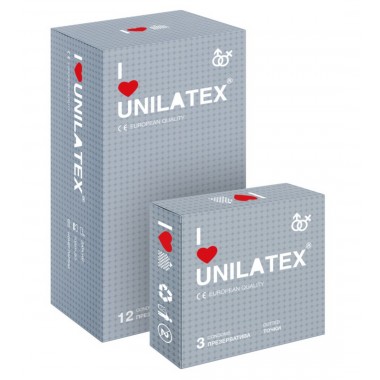 Презервативы UNILATEX точечные (3 шт) 
