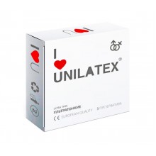 Презервативы UNILATEX ультратонкие (3 шт)