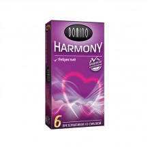 Презервативы Ребристые Domino Harmony (6 шт) 