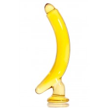 Стимулятор-банан из стекла для G-точки