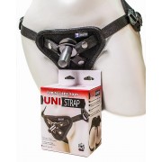 Страпон-трусики с корсетом на шнуровке Vac-U-Lock Uni Strap
