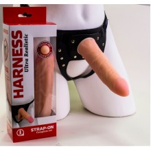 Страпон-трусики с реалистичным фаллосом Harness Ultra Realistic (17,5 см)