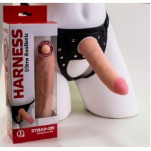 Страпон-трусики с реалистичным фаллосом Harness Ultra Realistic (18 см)