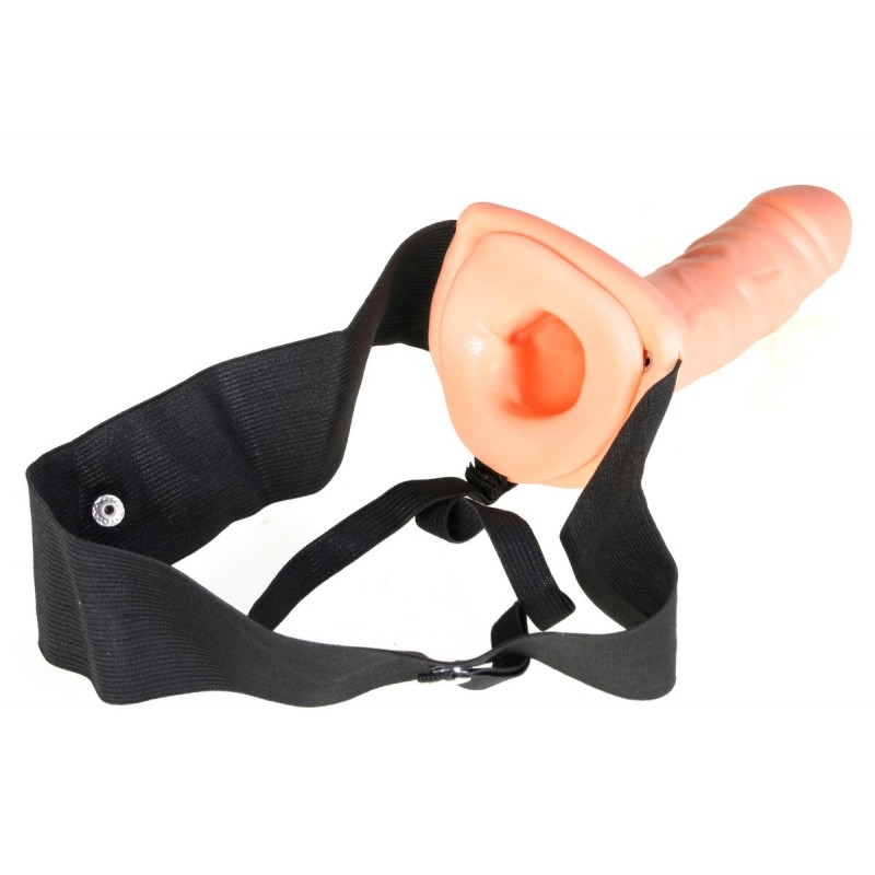 Полый универсальный страпон Unisex Hollow купить со скидкой в секс шопе  Фаллопротезы