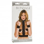 Фиксатор рук к груди увеличенного размера Bondage Collection Bondage Tie Plus Size (черный)