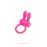 Эрекционное кольцо с ушками A-Toys (розовый)