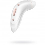 Бесконтактный вакуумно-волновой стимулятор Satisfyer Pro Plus Vibration с вибрацией , (11 режимов ) белый 