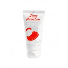 Лубрикант с ароматом клубники Love Protection Strawberry 50ml