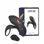 Эрекционная насадка с вибрацией Rosyland Locked Ring
