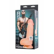 Реалистичный фаллоимитатор RealStick Elite Franklin, TPR, телесный, 18,5 см